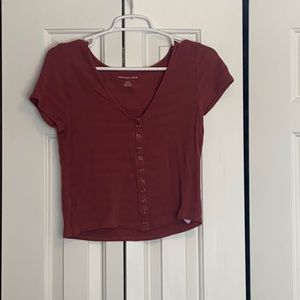 American Eagle cropped T-shirt